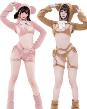 오리지널 베어걸 섹시 아이돌 코스프레 이벤트 댄스 무대의상